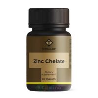 Tetralab Цинк хелат Zinc Chelate, 90 шт