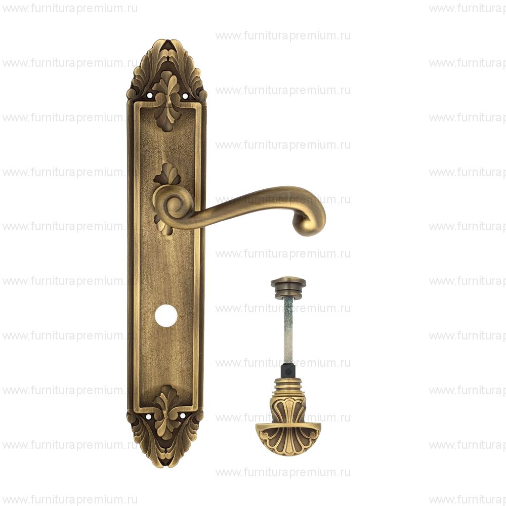 Ручка на планке Venezia Carnevale PL90 WC-4