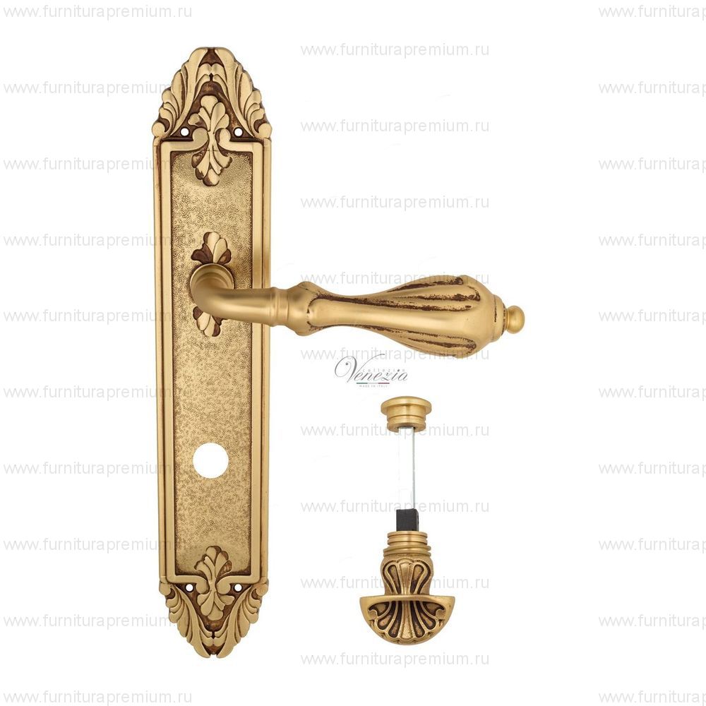 Ручка на планке Venezia Anafesto PL90 WC-4