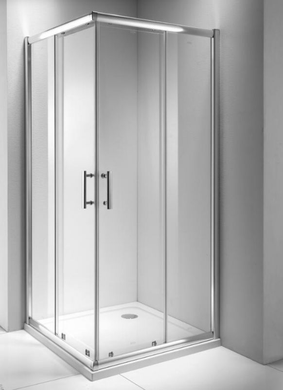 Душевой уголок Oporto Shower 8013CH 110x110x190 см, прозрачное стекло 6 мм