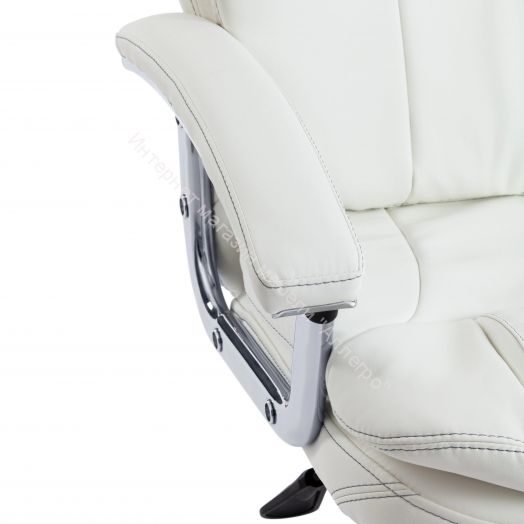Кресло SOFTY LUX кож/зам, белый, 36-01
