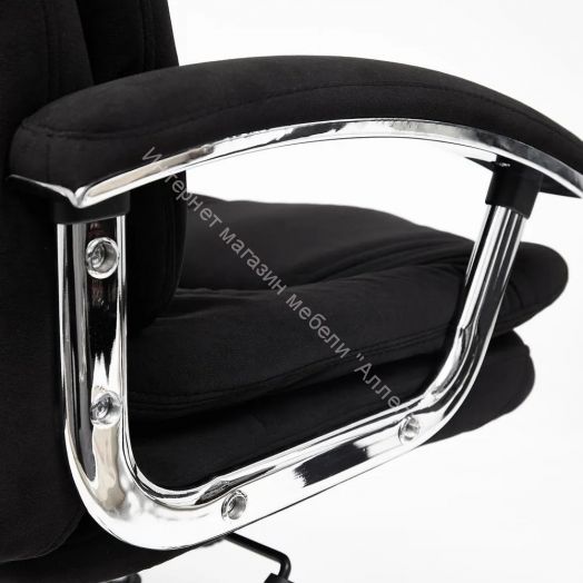 Кресло SOFTY LUX флок , черный, 35