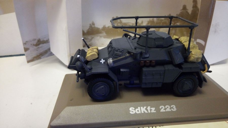 Sd.Kfz 223   в масштабе 1/43 (Atlas-IXO)