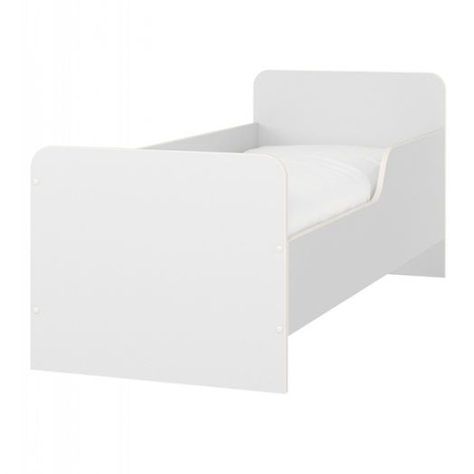 РСН-0055 Кровать Детская одноярусная с бортиком (1232/1432x636x605 мм)