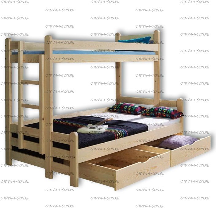 Кровать двухъярусная Бридж