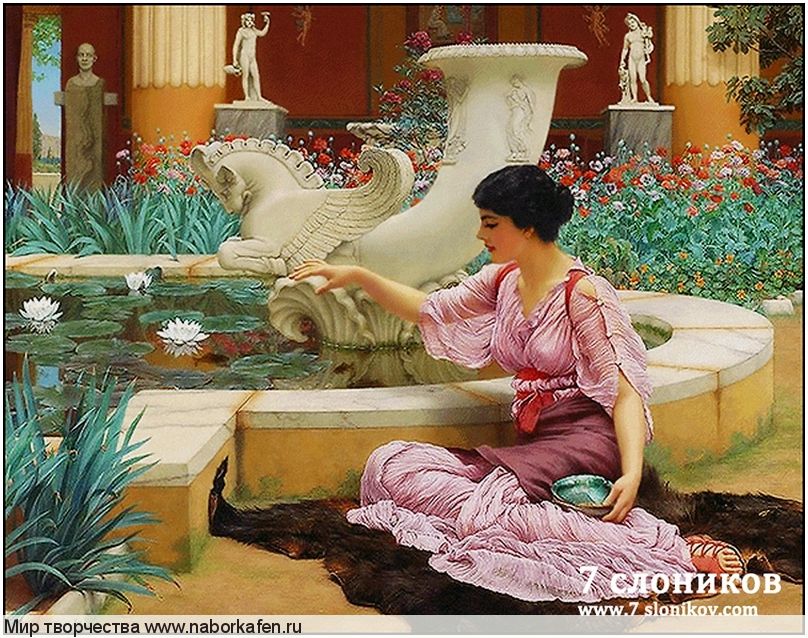 Набор для вышивания "A Pompeian Garden"