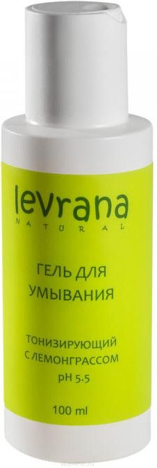 Гель для умывания Тонизирующий с лемонграссом MINI Levrana (Леврана) 100 мл