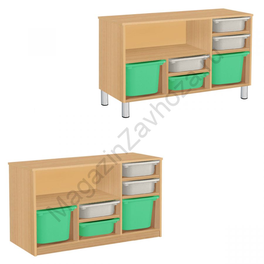 ТУМБА КОМБИНИРОВАННАЯ СИСТЕМА ХРАНЕНИЯ К/124