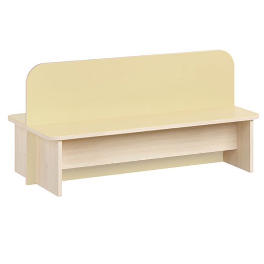 РСН-0100-03 Скамья Детская двухсторонняя Цвет Ваниль (1000x500x500 мм)