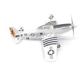 Цветная сборная модель самолета MUSTANG P-51D Fighter 4D 1:48 Белая раскраска