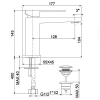 схема Fiore Kube 100BB8515