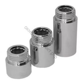 УДЛИНИТЕЛЬ ХРОМ ИМПОРТ 1/2" ПМ 20