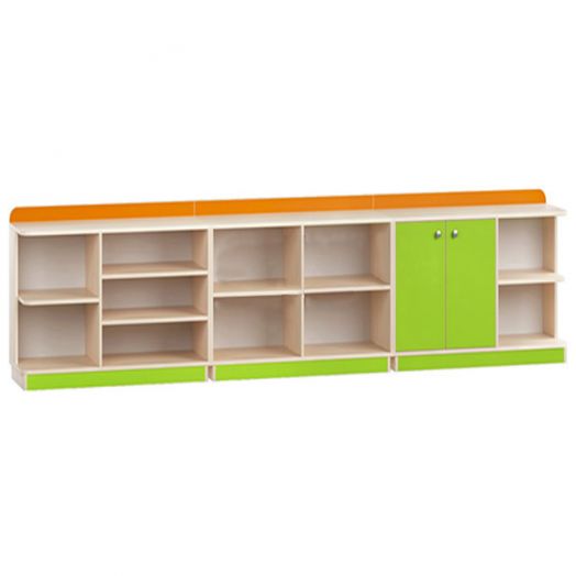 РСН-0200 Стеллаж ленточный "Игрушка" (3420x420x600 мм)