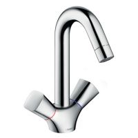 Смеситель Hansgrohe Logis для раковины 71221000 схема 2