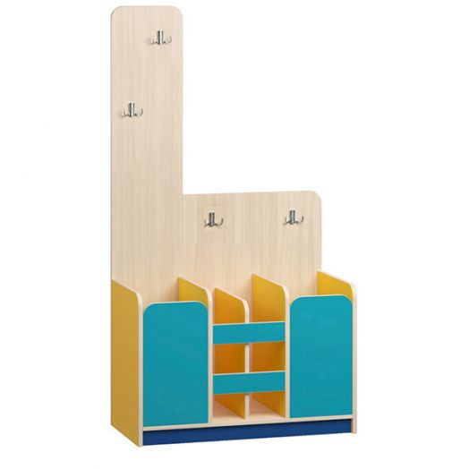 РСН-0224 Детский Уголок для Спортинвентаря модель 3 (840х420х1710 мм)