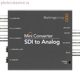 Blackmagic Mini Converter – SDI to Analog