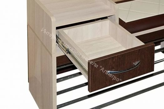 Тумба “Ольга 5.1” (Ясень Шимо Светлый/Венге)