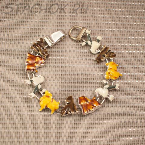 Браслет "Милые песики" (Вьетнам)