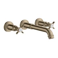 Смеситель Hansgrohe AXOR Montreux для раковины 16532820 схема 3