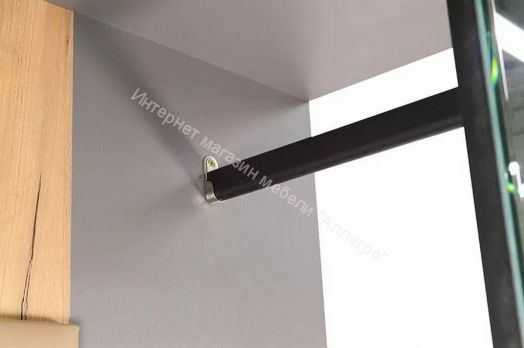 Прихожая Ольга-Лофт 2 (Дуб Крафт Золотой/Темно-Серый)