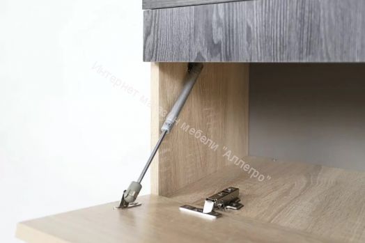 Модульная прихожая Гретта (Ясень Черный/Дуб Сонома)