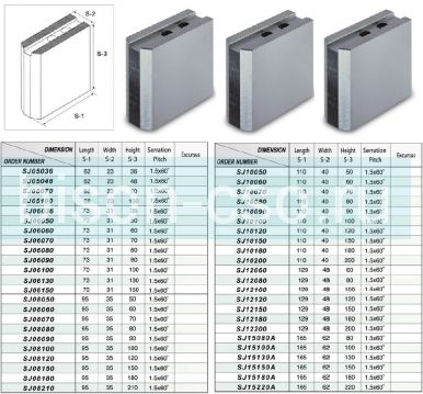 Комплект сырых высоких кулачков SJ08070 TAIKI 1,5х60