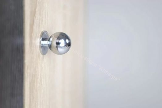 Шкаф Гретта 3 (Ясень Черный/Дуб Сонома)