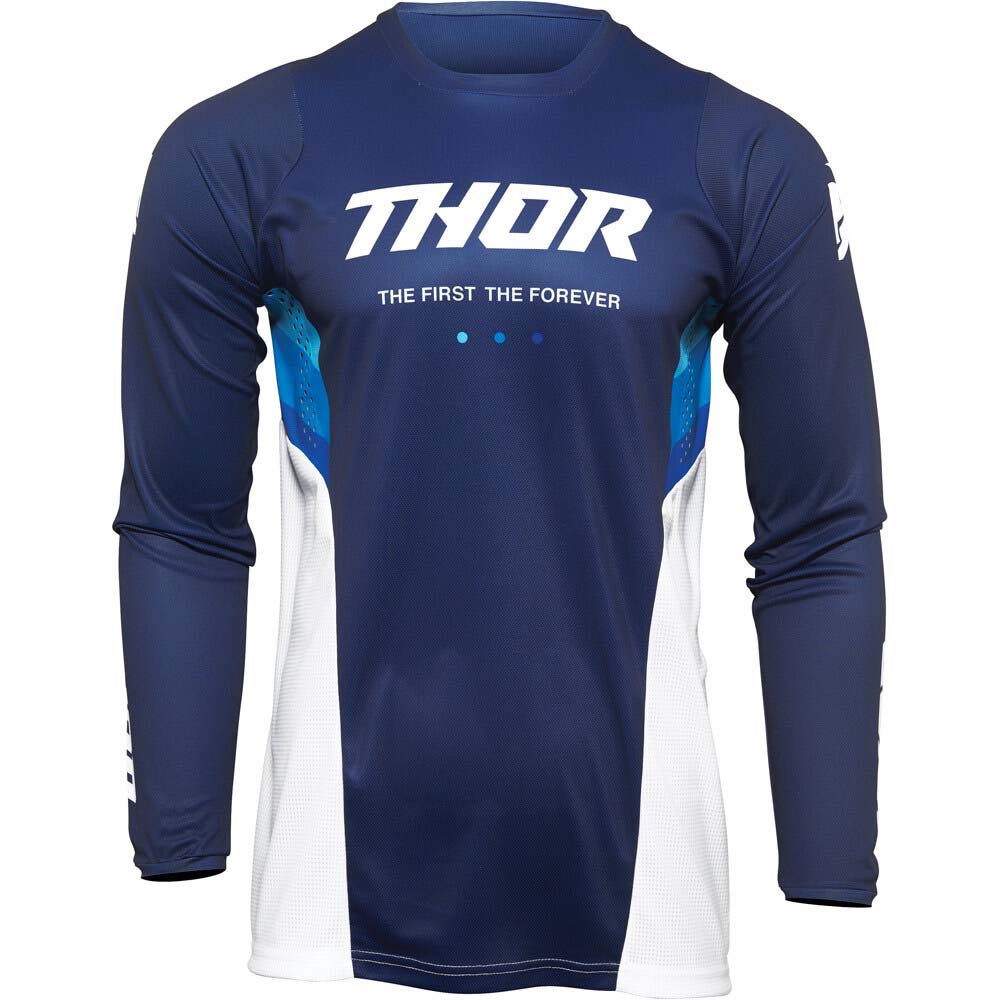 Thor Pulse React Navy/White джерси для мотокросса