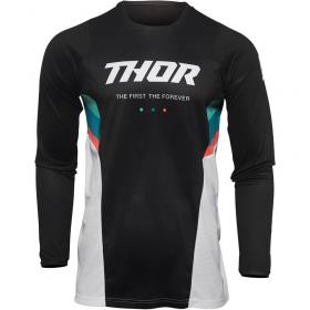 Thor Pulse React White/Black джерси для мотокросса