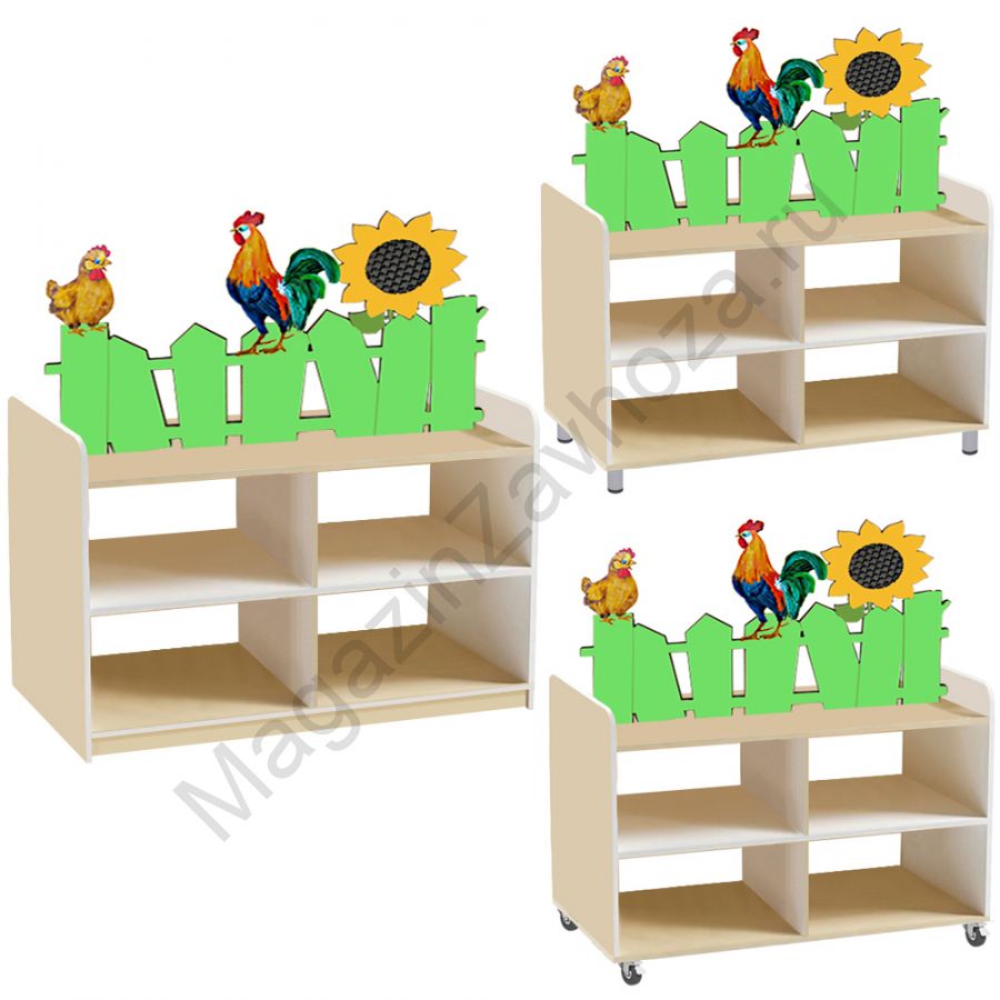 ТУМБА ДЛЯ ИГРУШЕК И ПОСОБИЙ 19