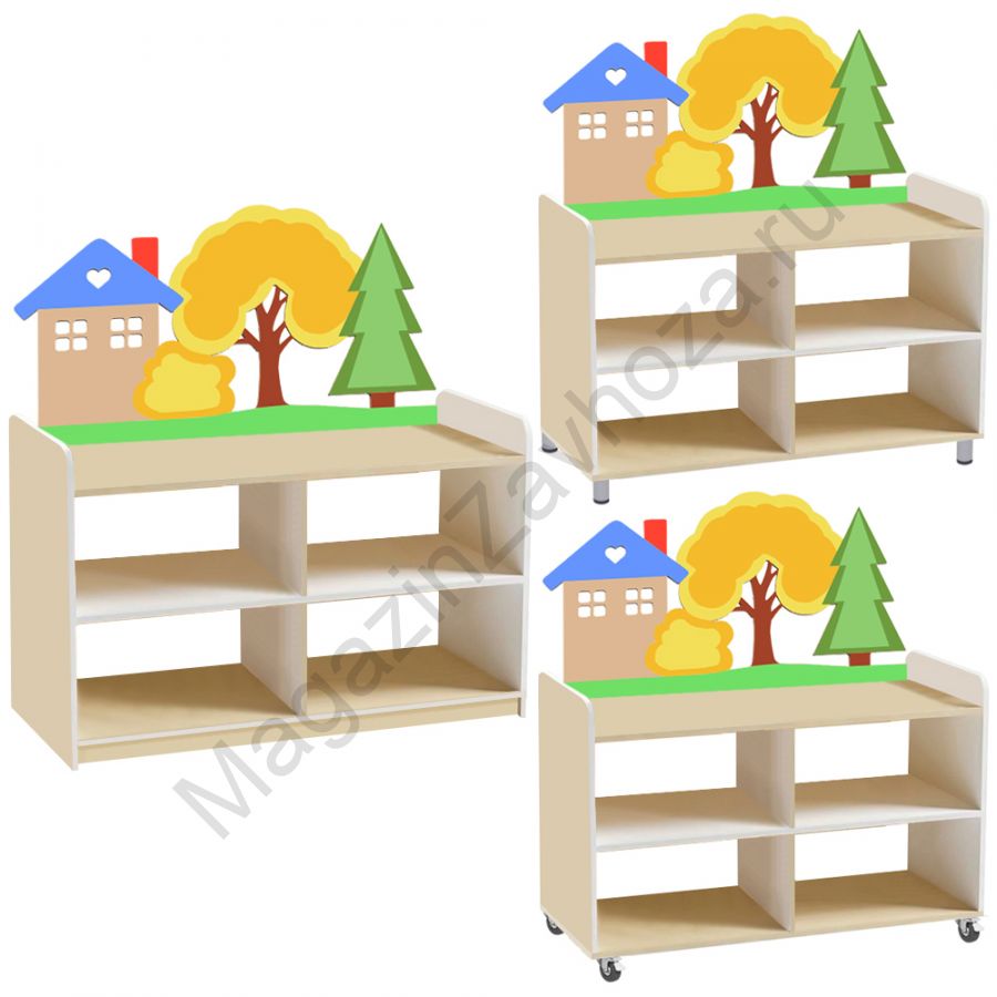 ТУМБА ДЛЯ ИГРУШЕК И ПОСОБИЙ 20