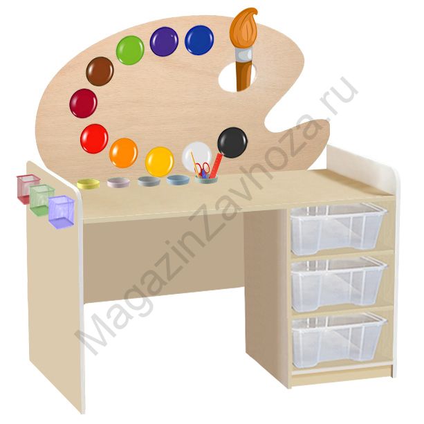 СТОЛ ДЛЯ РИСОВАНИЯ 2 (ВАРИАНТ 6)