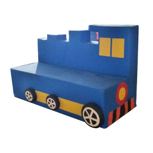 РСН-0305 Диван детский "Паровоз" (1120х510х710 мм)