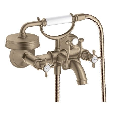 Смеситель Hansgrohe AXOR Montreux для ванны с душем 16540820 схема 3