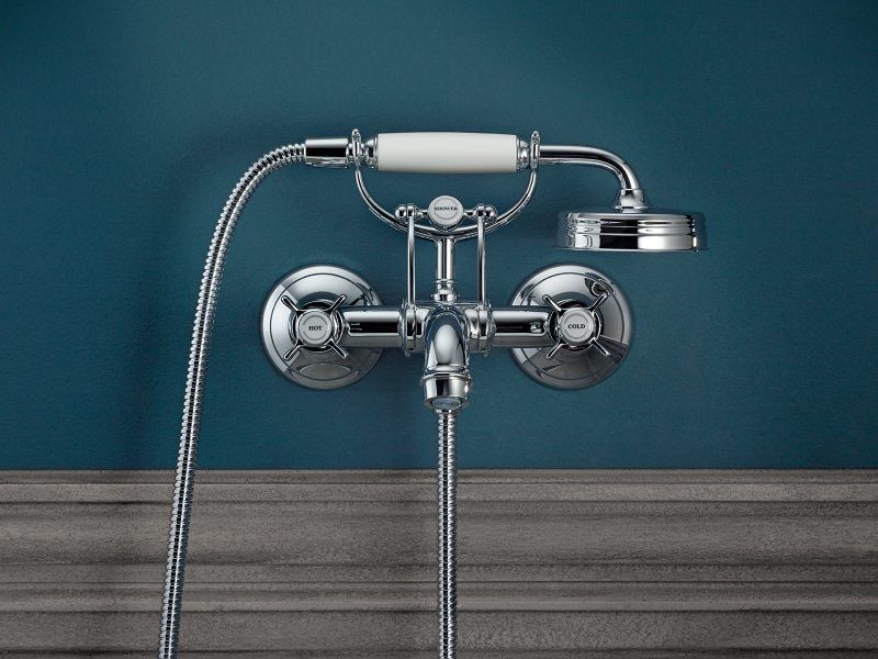 Смеситель Hansgrohe AXOR Montreux для ванны с душем 16540820 схема 2