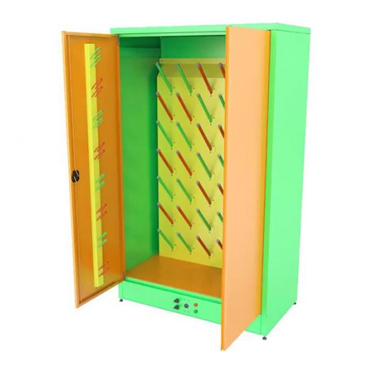 З-08-20 Шкаф сушильный для детской обуви на 20 пар (1980х1200х640 мм)