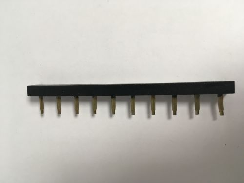 Набойки полосы из двухкомпонентного полиуретана со штырем Пилигрим 2,5 мм, 12*12, 5 пар, черные