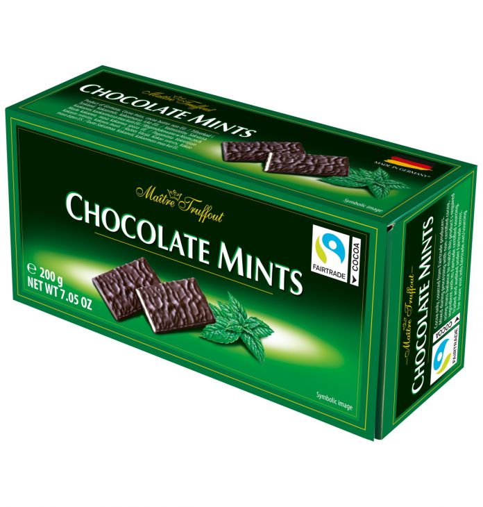 Chocolate Mints - dark chocolate bars mint 200g