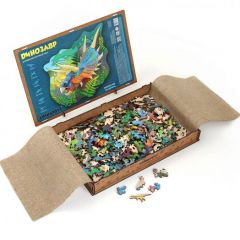 Деревянный пазл Динозавр