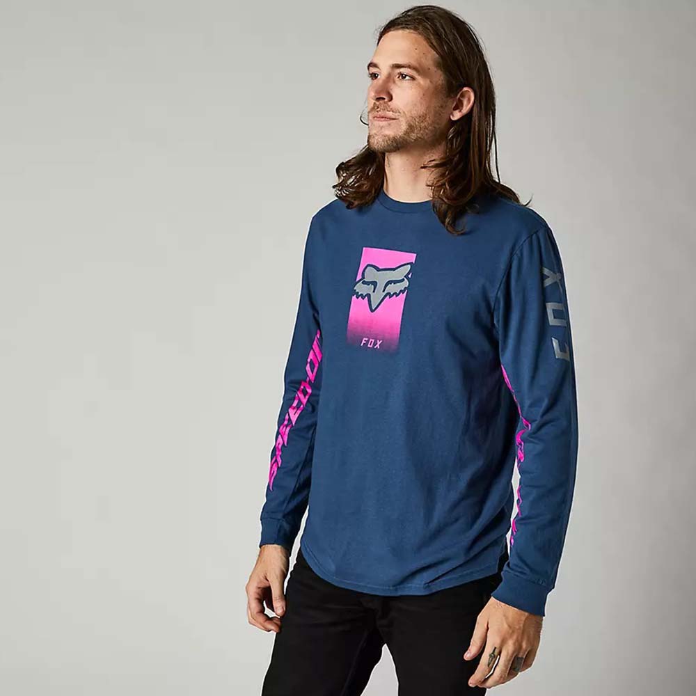 Fox Dier LS Tee Dark Indigo футболка
