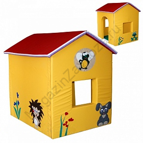 МЯГКИЙ МОДУЛЬ ДЕТСКИЙ "ДОМИК" ВАРИАНТ 1