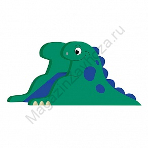 МЯГКАЯ ГОРКА "ДИНО" 1 ДЕТСКАЯ