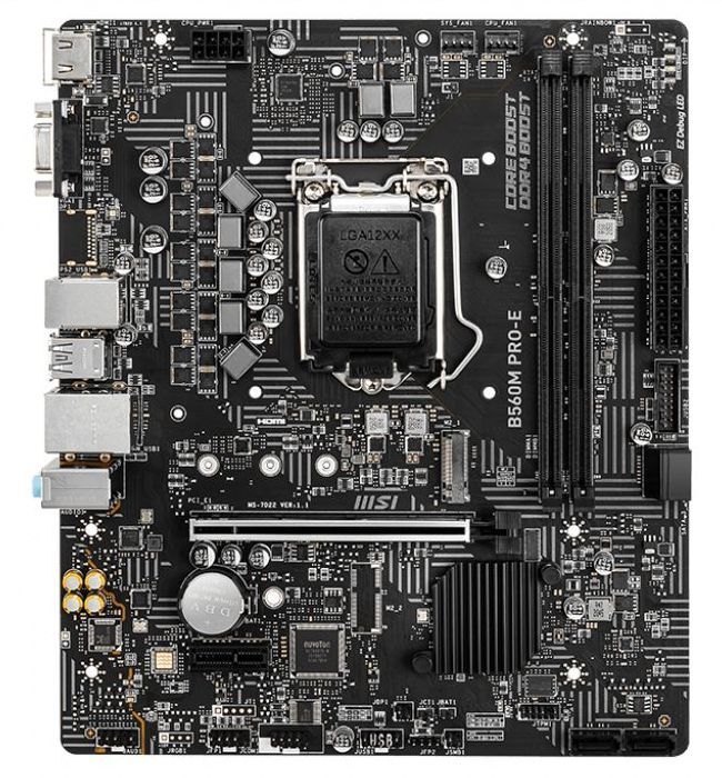 Материнская плата MSI B560M PRO-E
