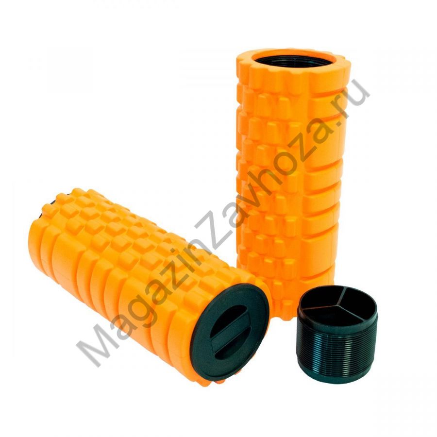 Цилиндр массажный 66х14 см оранжевый