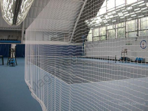 Сетка заградительная яч.10*10 нить 2,0 мм (белый) (капрон) ПА