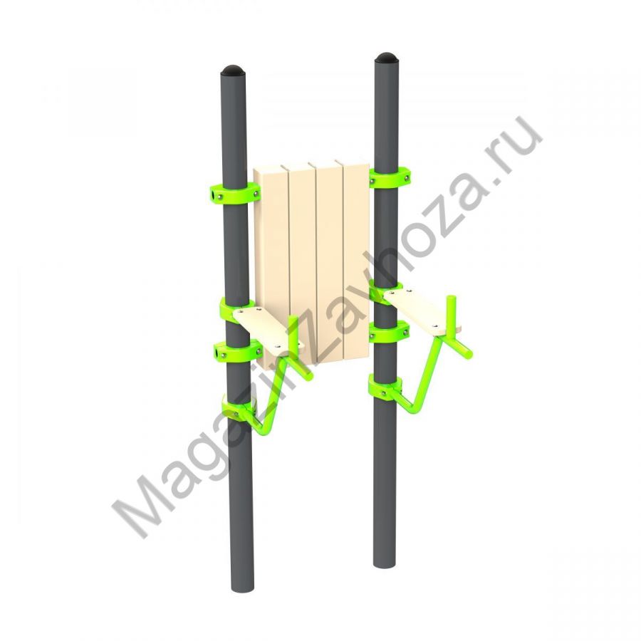 W340 GTO Комплекс для тренировки мышц верхнего плечевого пояса и мышц брюшного пресса Zavodsporta