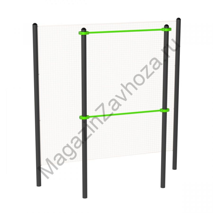 W353 GTO Мишень на стойках квадратная (подходит ОВЗ) Zavodsporta