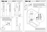 Душевая панель с термостатом Minimalist 3FT (Минималист 3ФТ) схема 1 Душевая панель с термостатом Minimalist 3FT (Минималист 3ФТ) схема 1