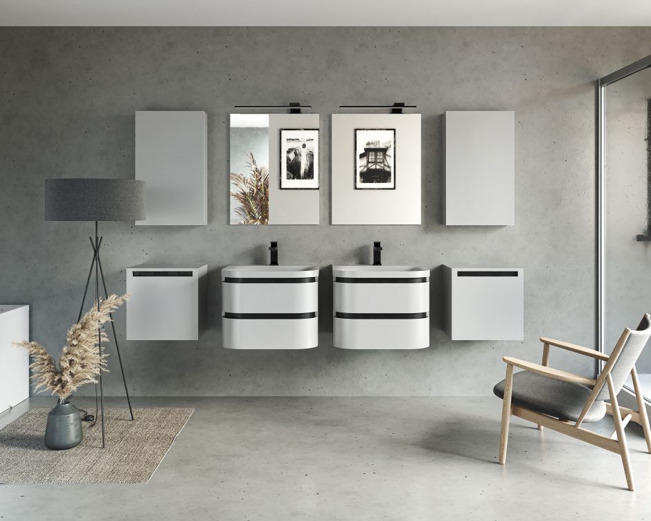 Тумба с раковиной Kolpa San VITTORIA OUV (Виттория) 80 ФОТО