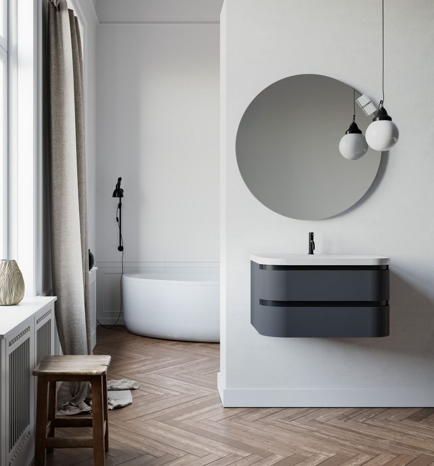 Тумба с раковиной Kolpa San VITTORIA OUV (Виттория) 60 ФОТО